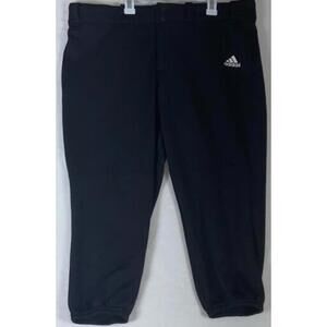 Adidas Baseball pants men XL Uniform knicker short Knee Length Ball Aeroready